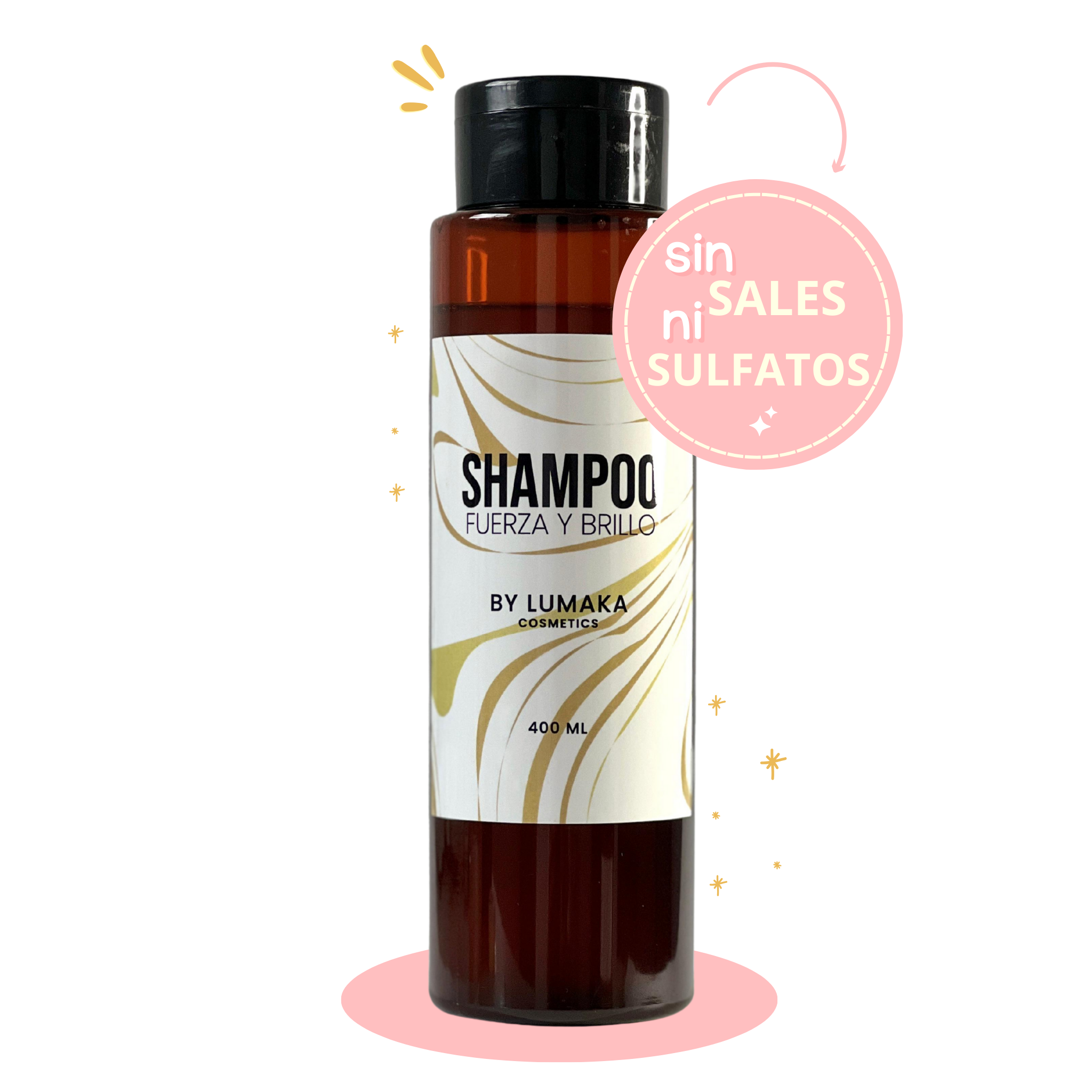Champú Lumaka FUERZA Y BRILLO