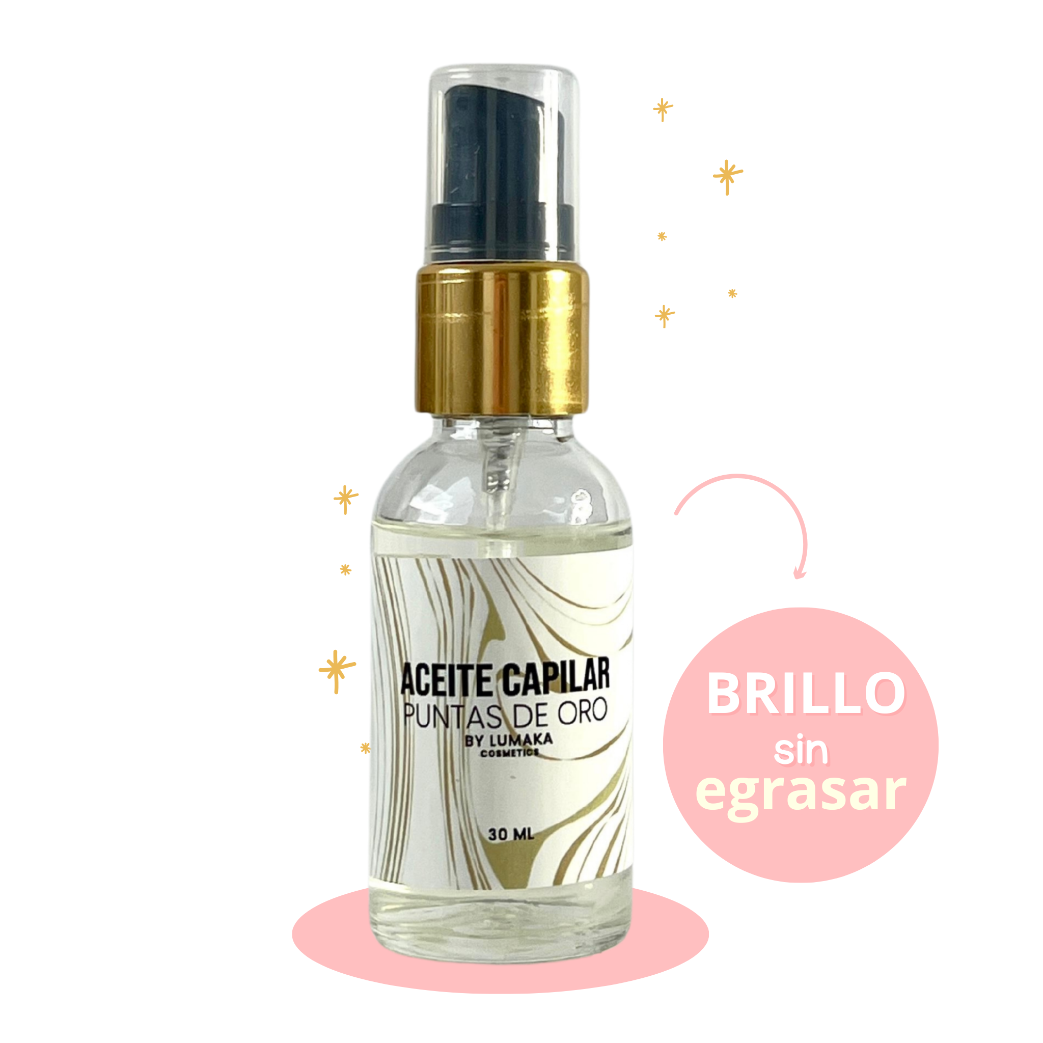 Aceite Capilar Lumaka PUNTAS DE ORO